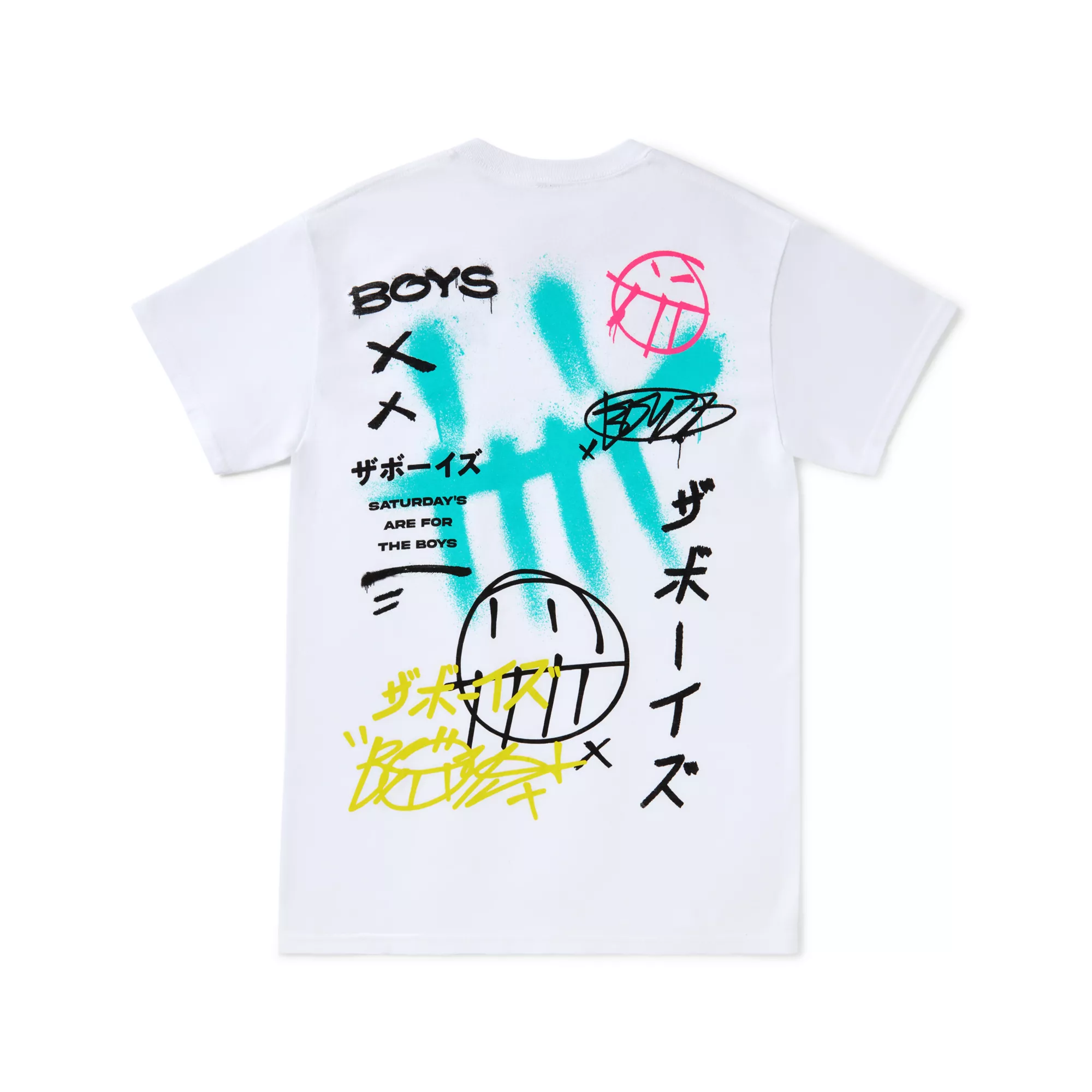 The Boys 2 Saturdays T Shirt at Spencer's