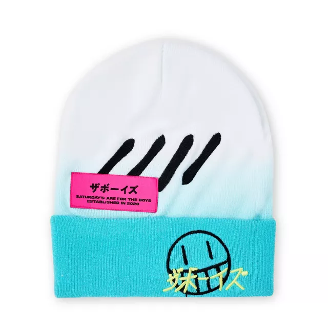 The Boys Gradient Smiley Cuff Beanie Hat at Spencer's