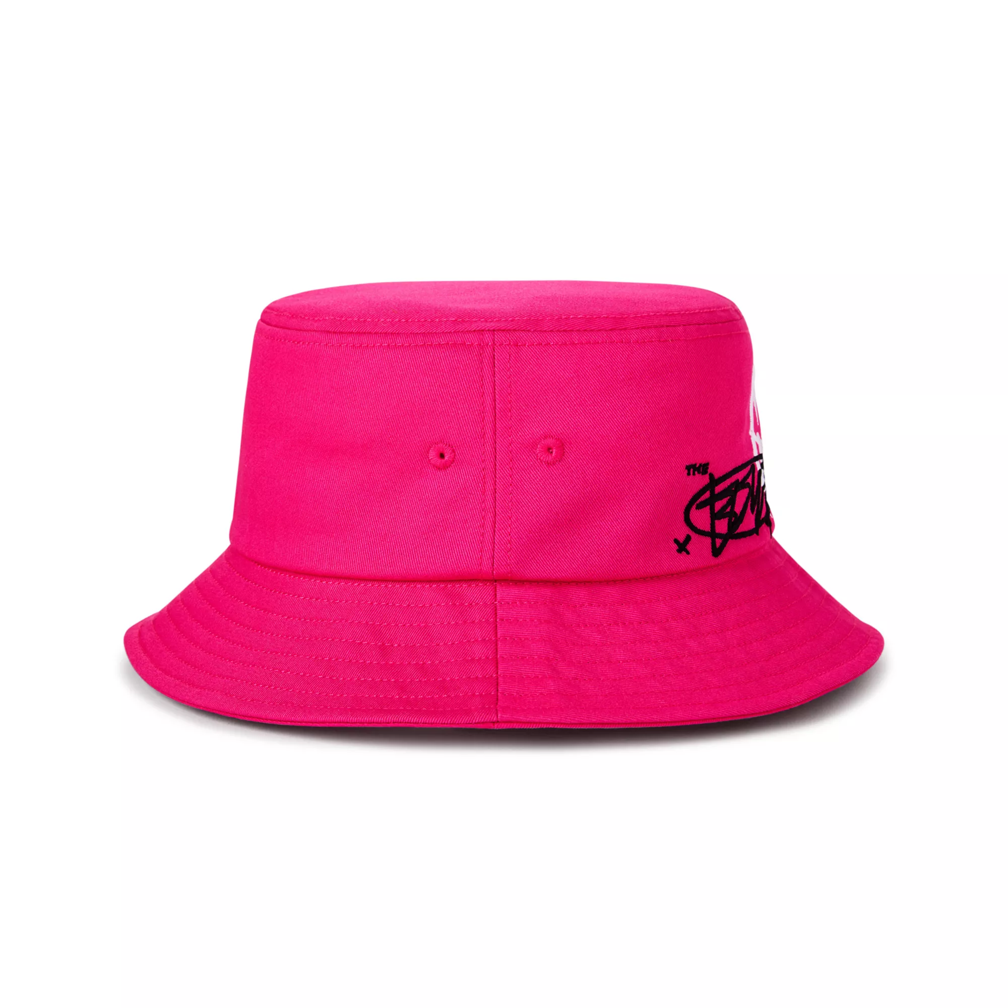 The Boys Pink Smiley Bucket Hat at Spencer's