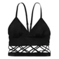 Black Caged Bralette at Spencer's