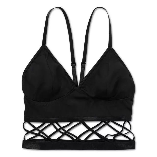 Black Caged Bralette