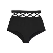 Caged Booty Shorts at Spencer's