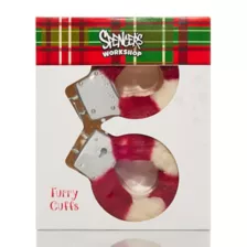 Candy Cane Fur Handcuffs at Spencer's