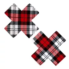 Plaid Schoolgirl Nipple Pasties at Spencer's