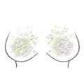 Iridescent Crystal Jewel Nipple Pasties at Spencer's