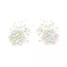 Iridescent Crystal Jewel Nipple Pasties at Spencer's