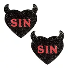 Devil Heart Sin Nipple Pasties at Spencer's