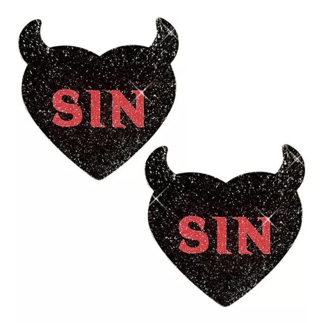 Devil Heart Sin Nipple Pasties at Spencer's