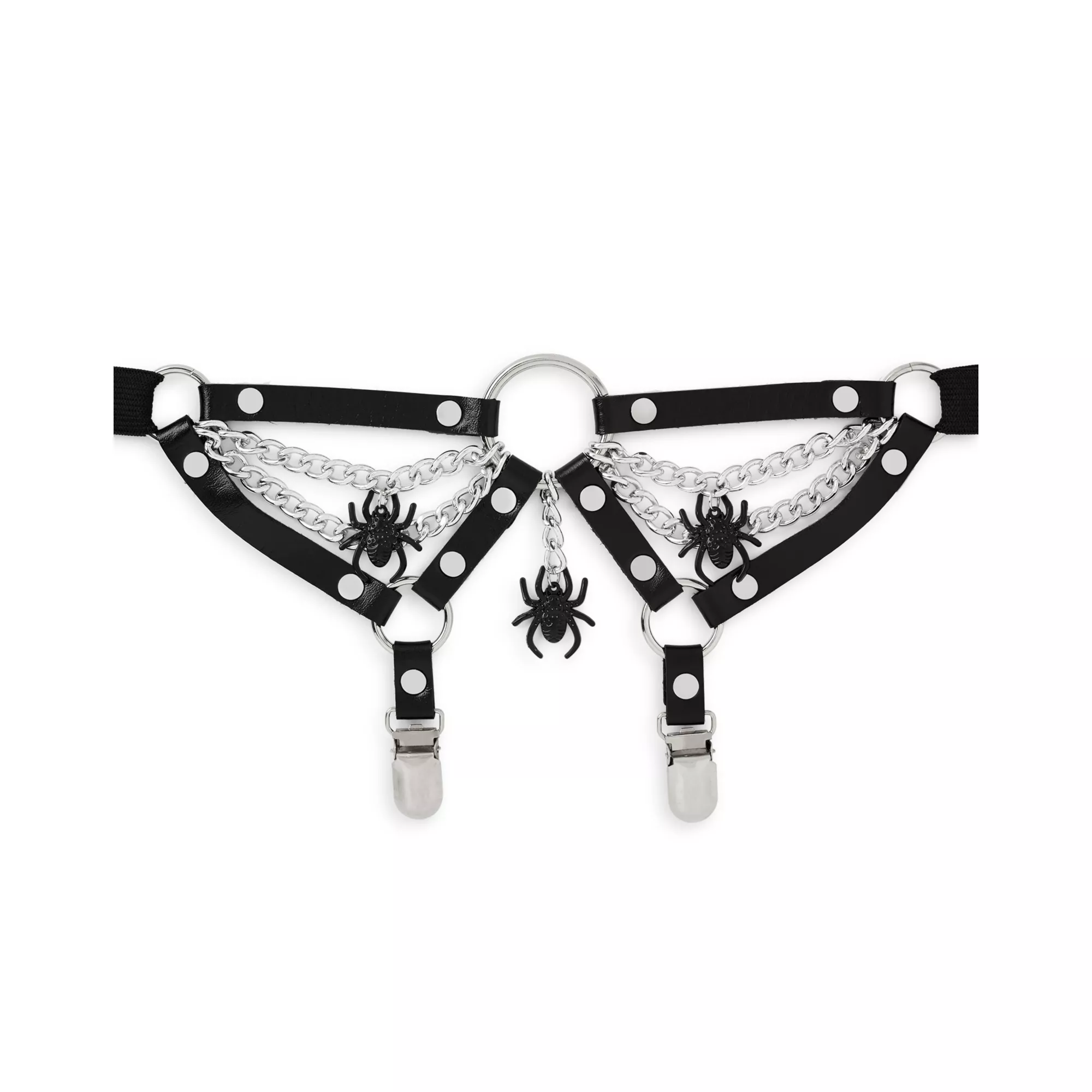 Spider Charm Leg Garters at Spencer's