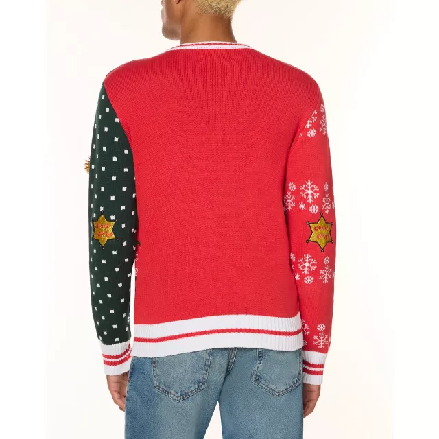 Light-Up Chucky Family Photo Christmas Sweater