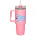 Pink Patrick Star Travel Tumbler with Straw 40 oz. - SpongeBob SquarePants at Spencer's