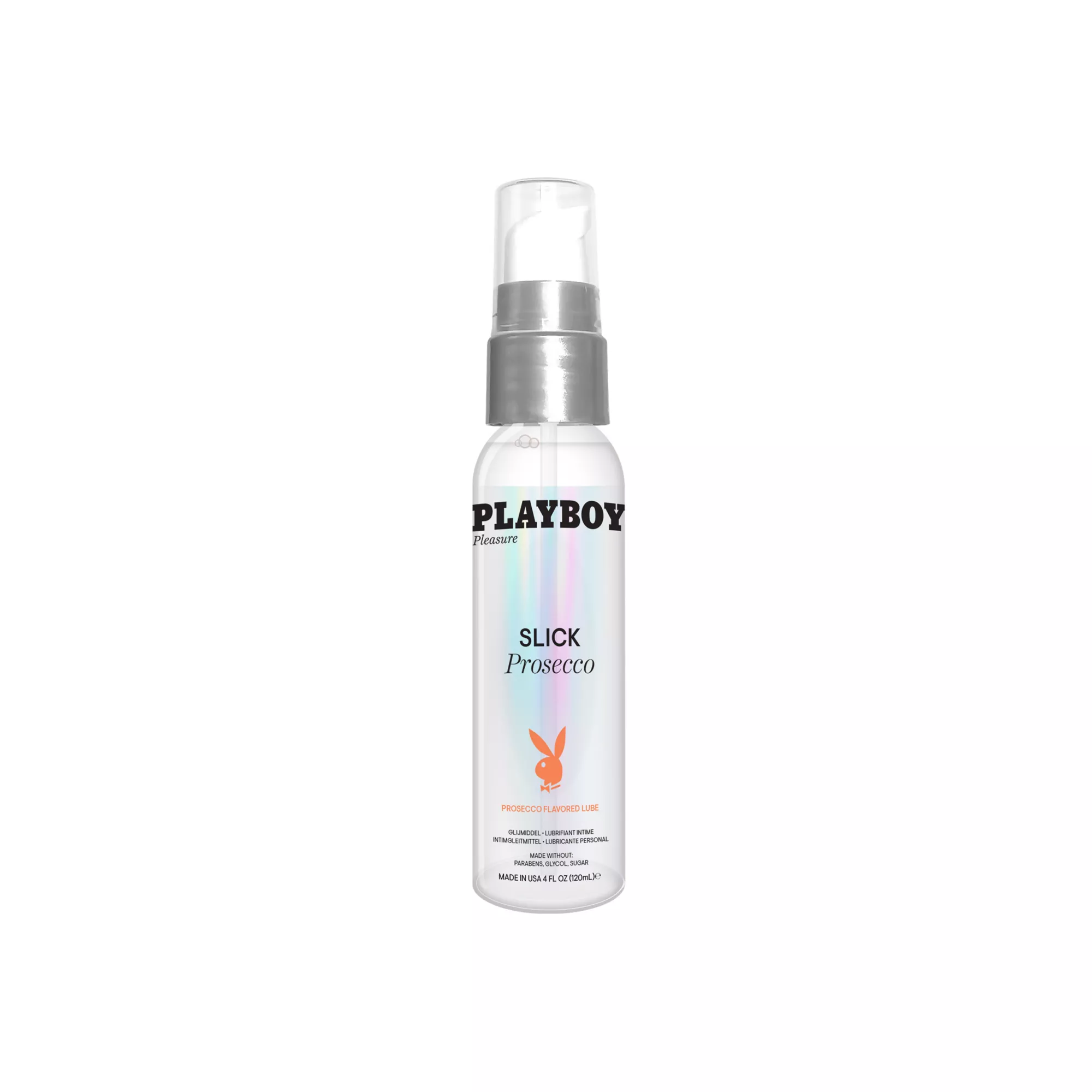 Slick Prosecco Flavored Lube 4 oz. - Playboy Pleasure at Spencer's