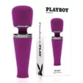 Playboy Pleasure Mic Drop Wand Vibrator at Spencer's