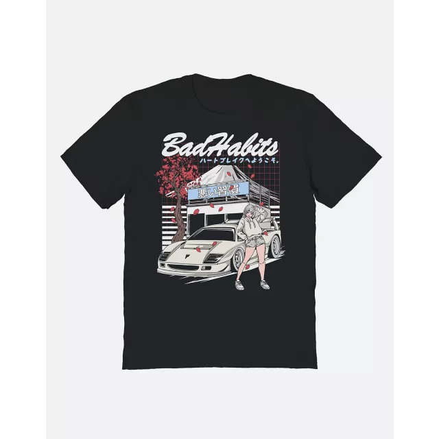 Cherry Blossom Car T Shirt - Bad Habits at Spencer's