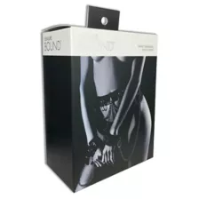 Pleasure Bound Waist Harness With Cuffs at Spencer's