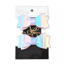 Iridescent Bow Handcuffs - Pleasure Bound at Spencer's