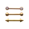 Multi-Pack Gold-Plated Bridge 3 Pack - 14 Gauge at Spencer's