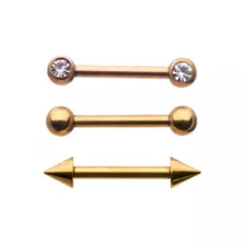 Multi-Pack Gold-Plated Bridge 3 Pack - 14 Gauge at Spencer's