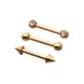 Multi-Pack Gold-Plated Bridge 3 Pack - 14 Gauge at Spencer's
