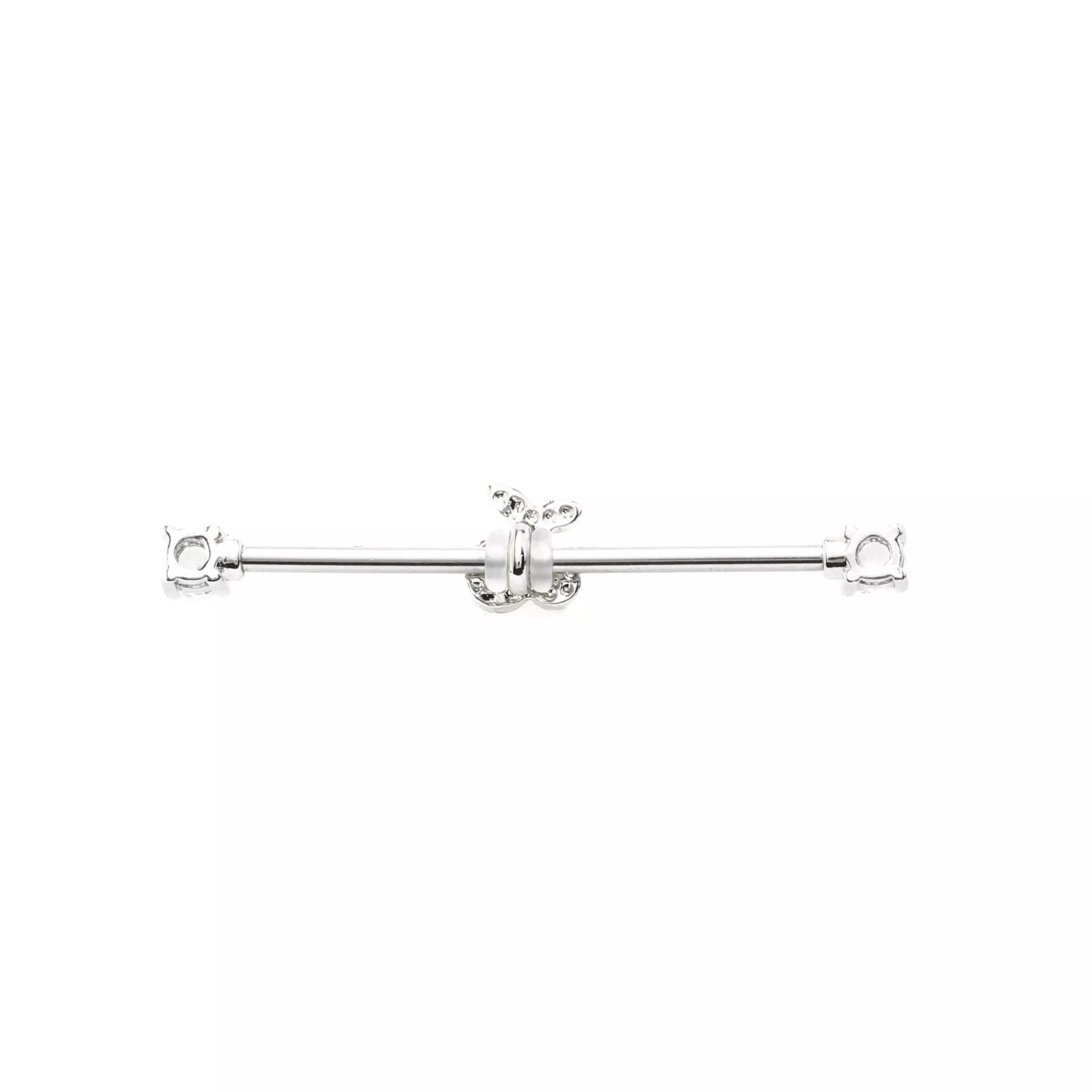 Cherry Cartilage Barbell - 14 Gauge at Spencer's