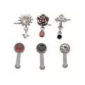 Multi-Pack Rose Nose Pins and Bends 6 Pack - 20 Gauge at Spencer's