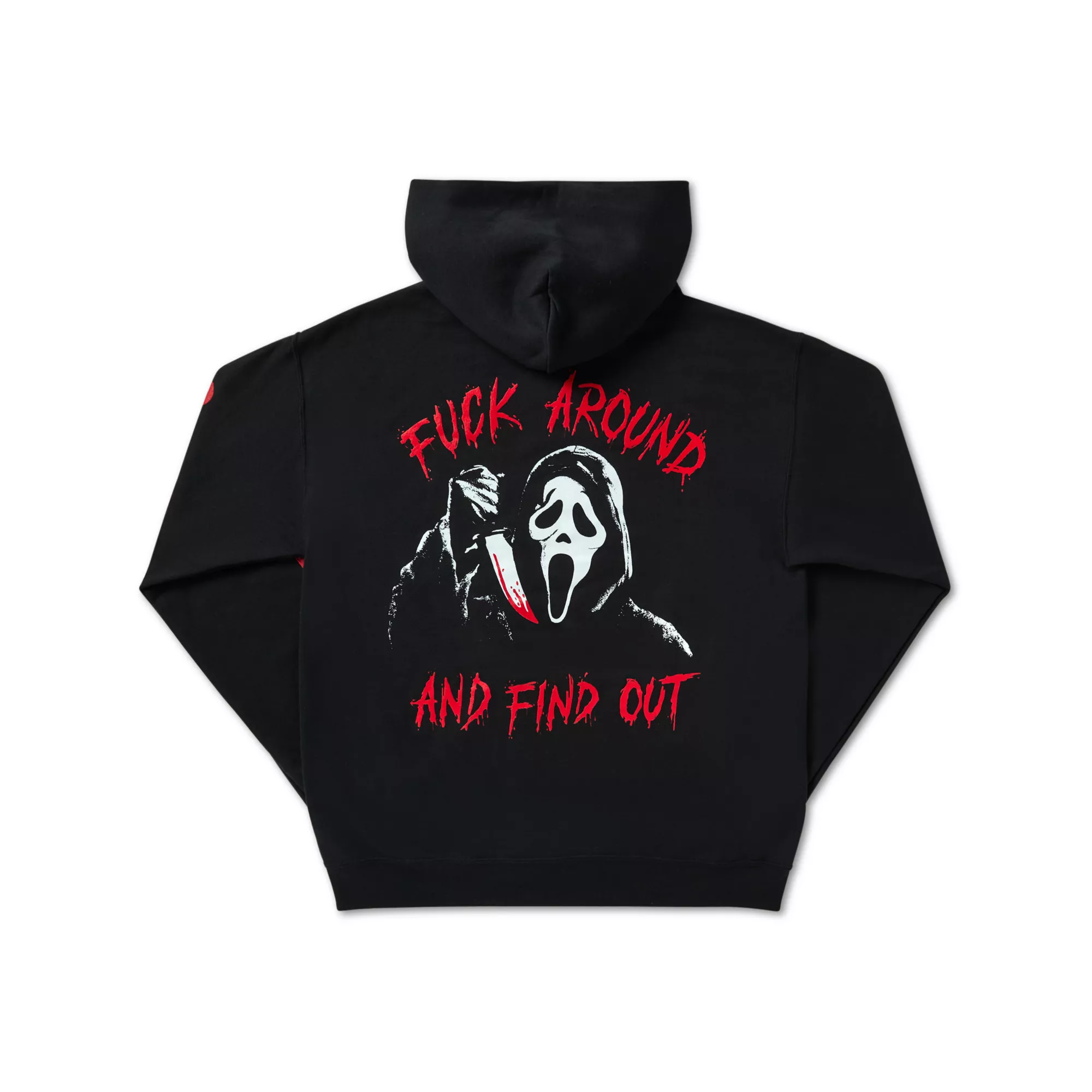 Ghost Face Fuck Round and Find Out Hoodie