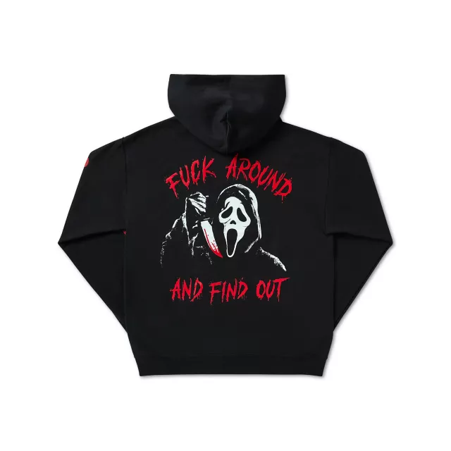 Ghost Face Fuck Round and Find Out Hoodie