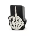 Skeleton Middle Finger Utensil Holder at Spencer's