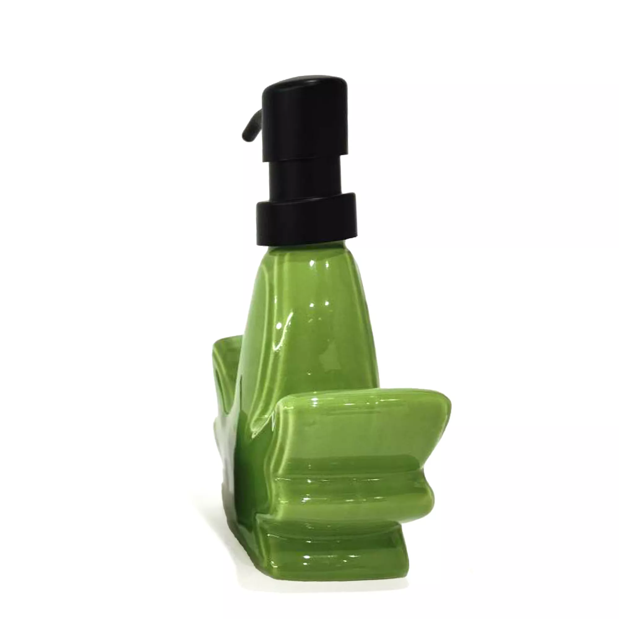 Green Weed Leaf Soap Dispenser