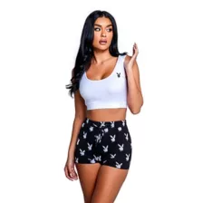Playboy Slumber Bunny Short Pajamas Set at Spencer's