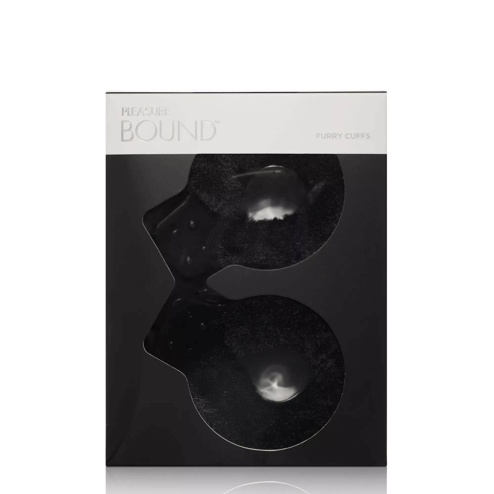 Black Furry Cuffs - Pleasure Bound at Spencer's