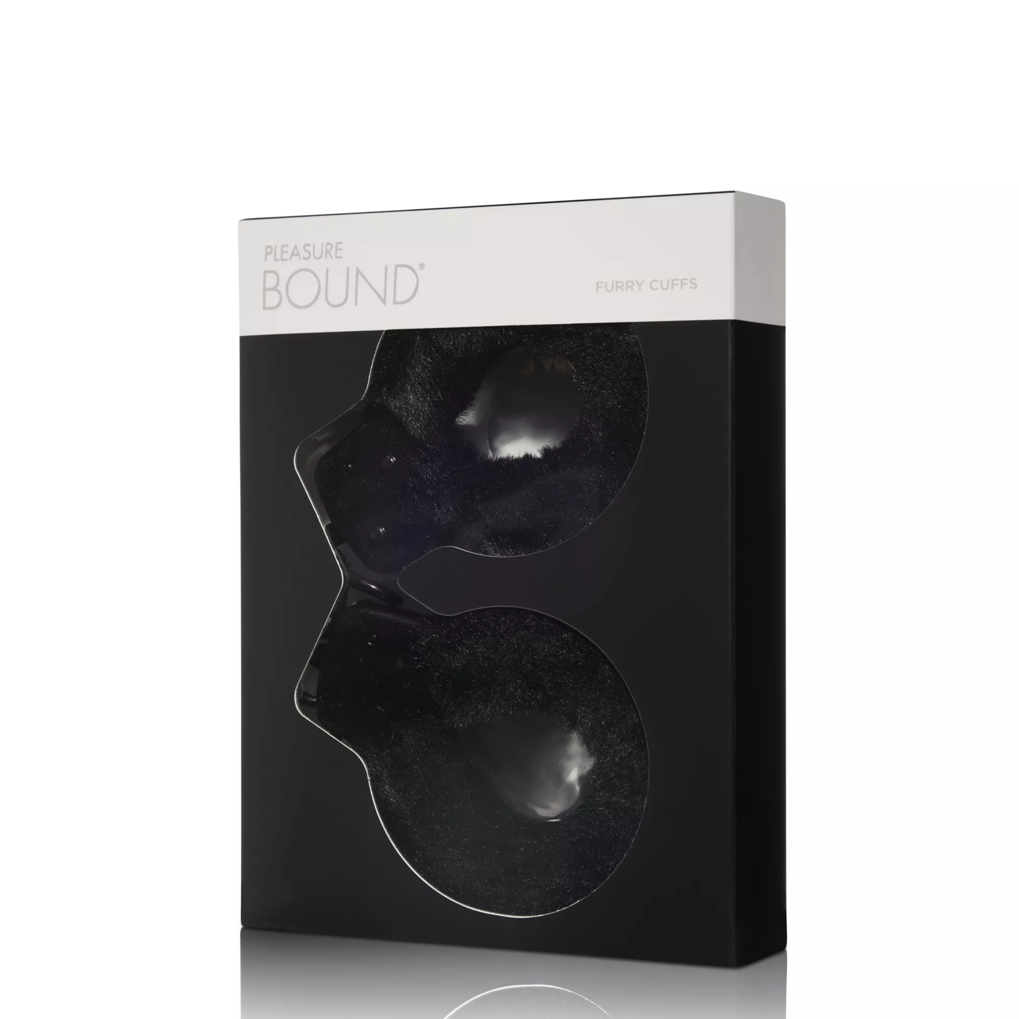 Black Furry Cuffs - Pleasure Bound at Spencer's