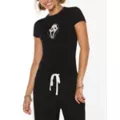 Ghost Face Rhinestone Baby T Shirt at Spencer's
