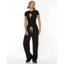 Ghost Face Rhinestone Baby T Shirt at Spencer's