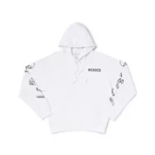 White Celestial Nature Hoodie: Morbid at Spencer's