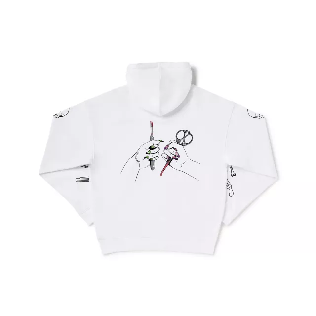White Celestial Nature Hoodie: Morbid at Spencer's