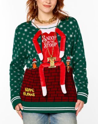 Snoop on the Stoop Chain Christmas Sweater