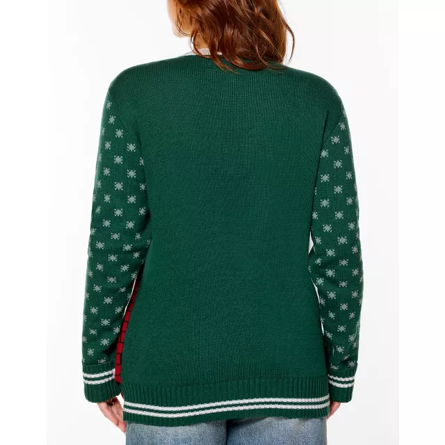 Light-Up Snoop on the Stoop Chain Christmas Sweater