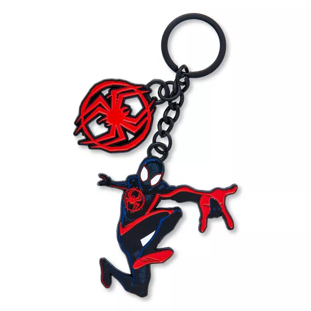 Miles Morales Multi-Charm Keychain - Spider-Man: Across the Spider-Verse