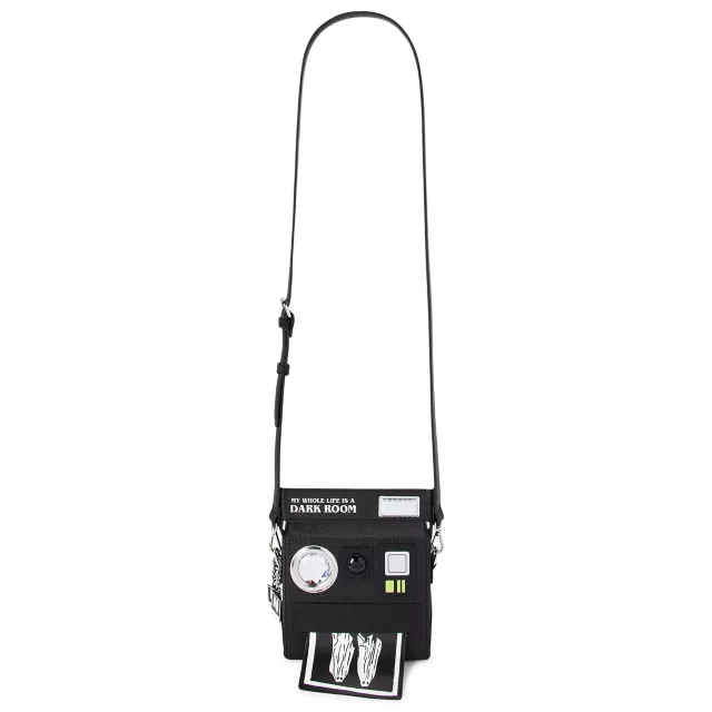 Lydia's Dark Room Camera Crossbody Bag - Beetlejuice at Spencer's