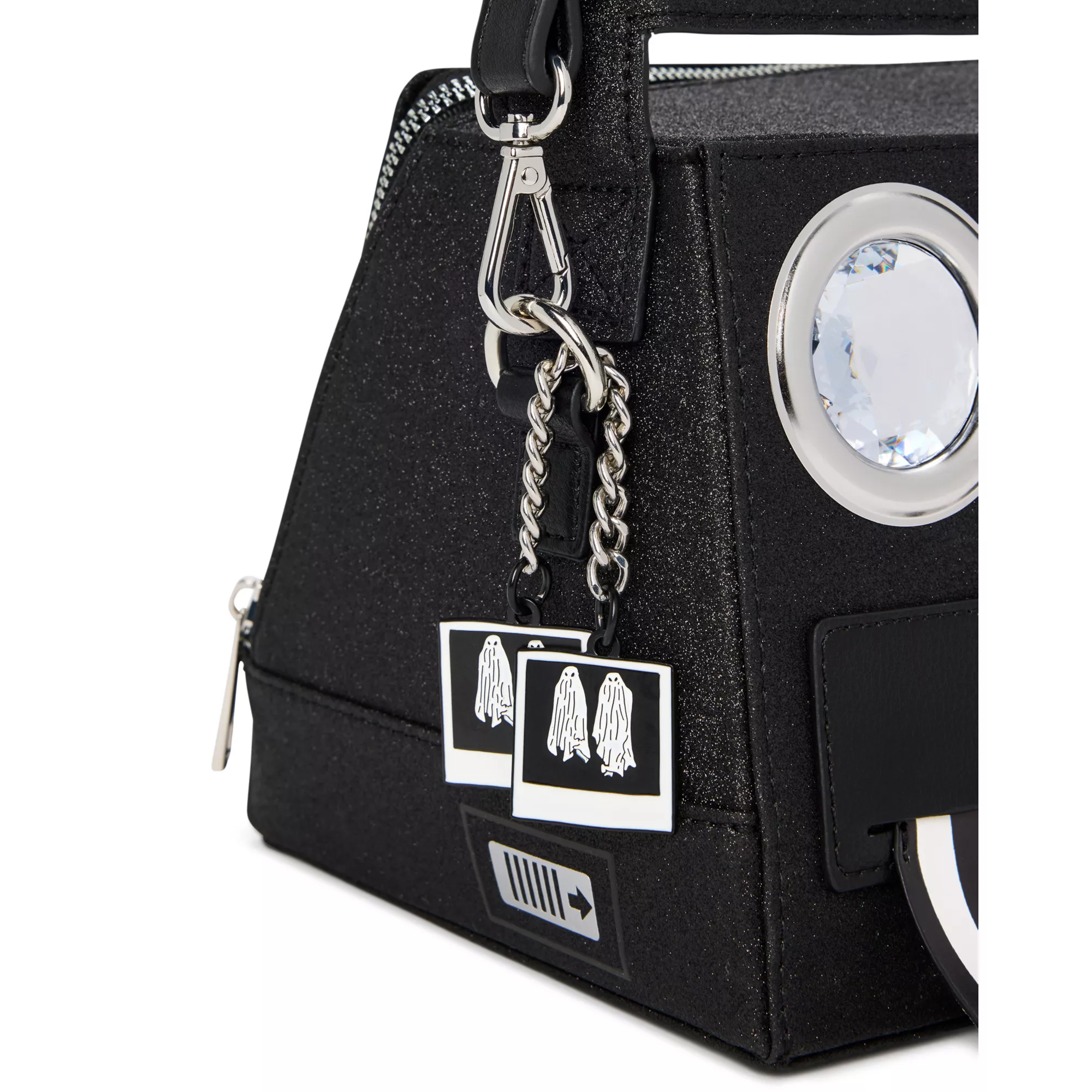 Lydia's Dark Room Camera Crossbody Bag - Beetlejuice at Spencer's