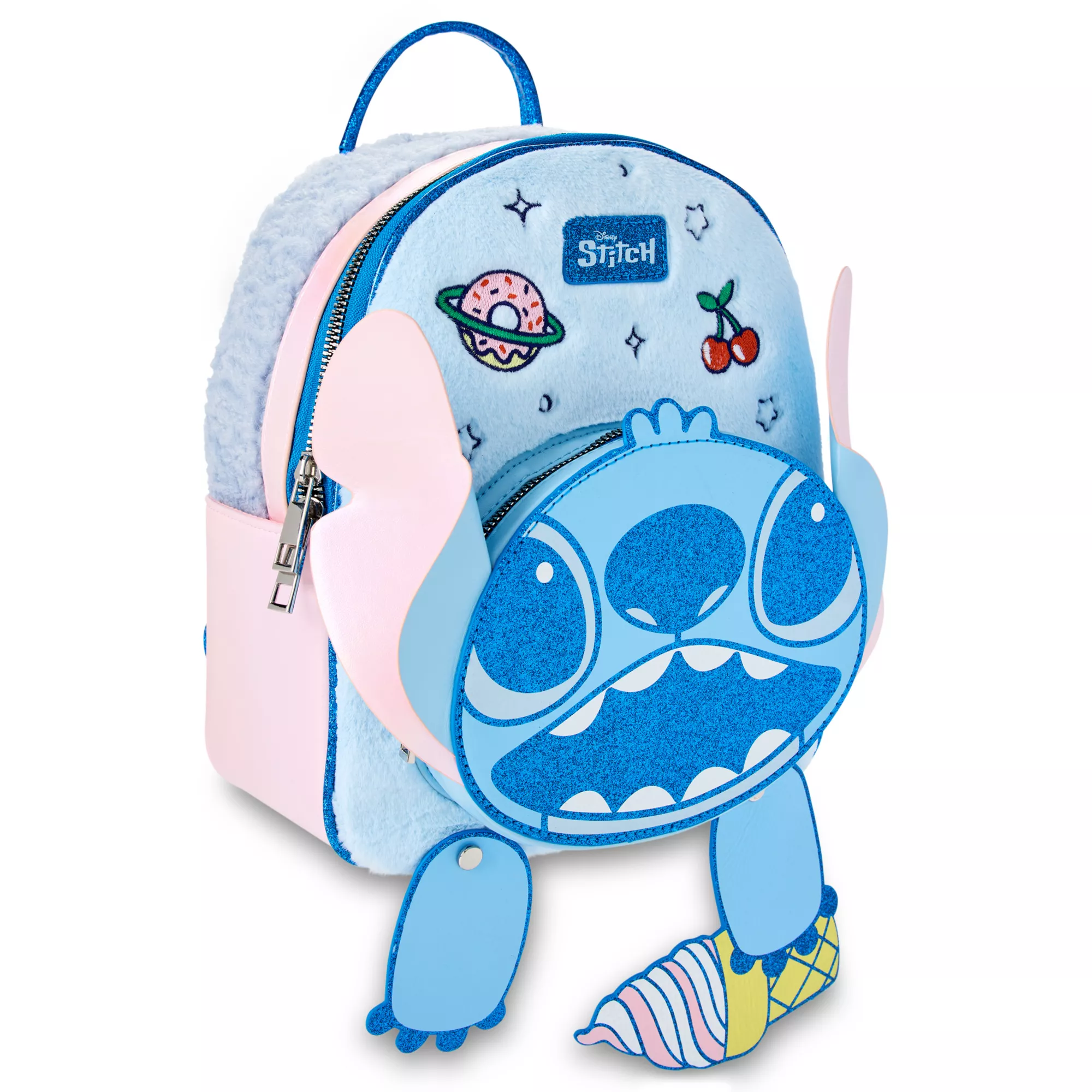Disney Sherpa Stitch Mini Backpack - Lilo & Stitch at Spencer's