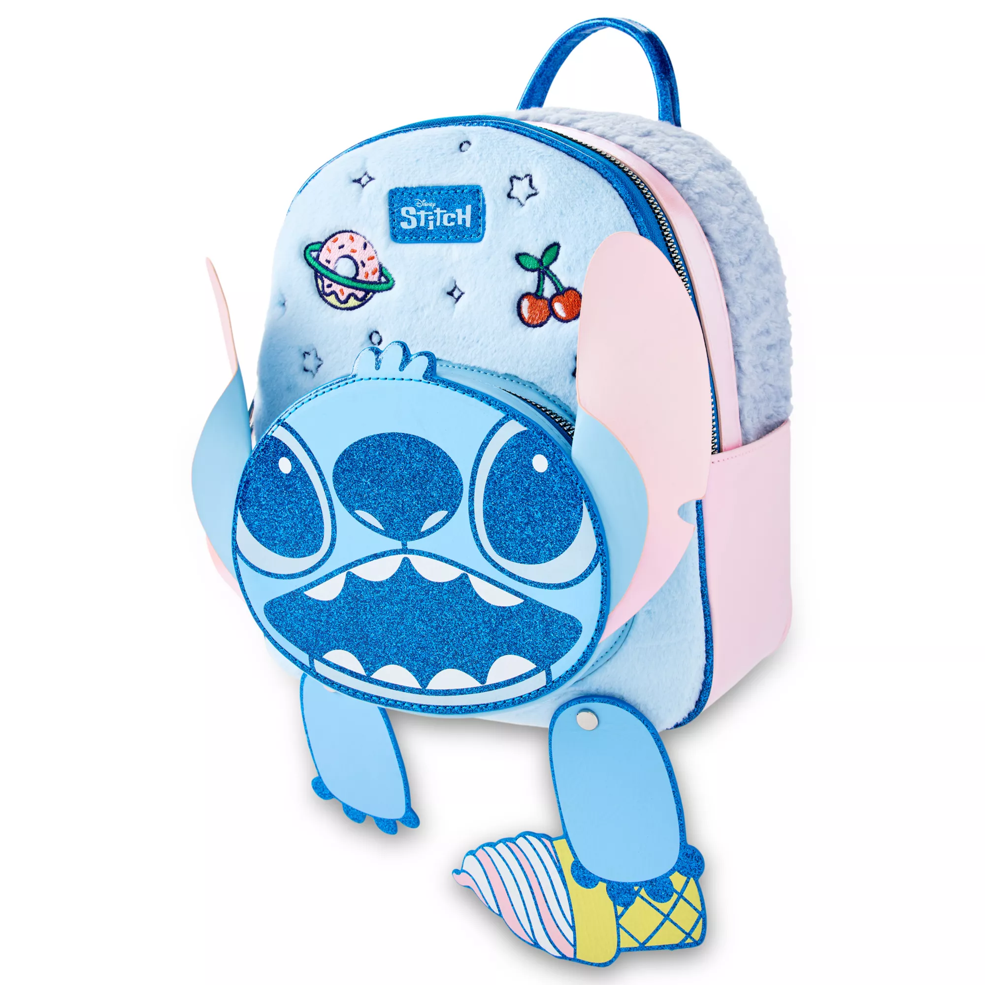 Disney Sherpa Stitch Mini Backpack - Lilo & Stitch at Spencer's