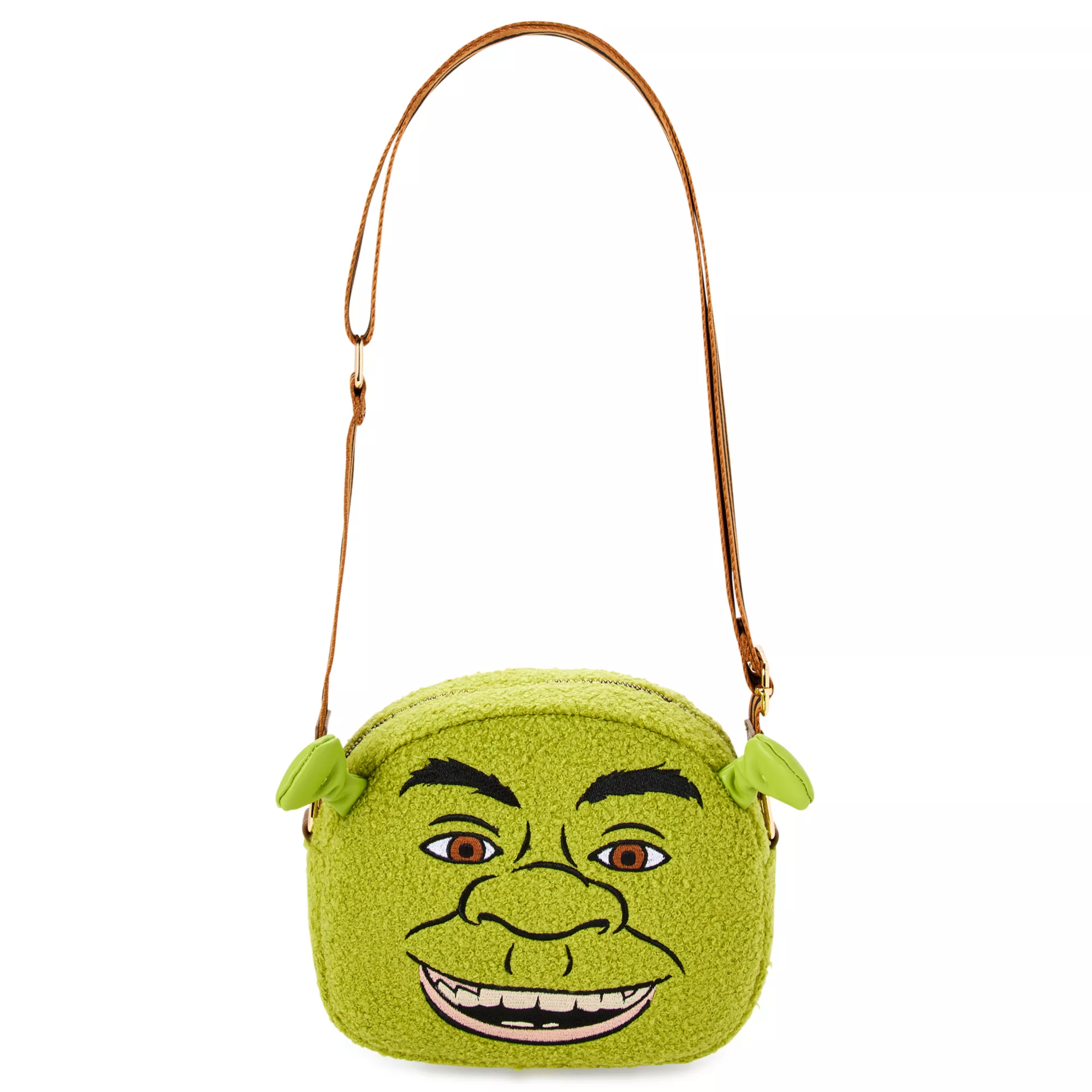 Shrek Big Face Crossbody Bag at Spencer's