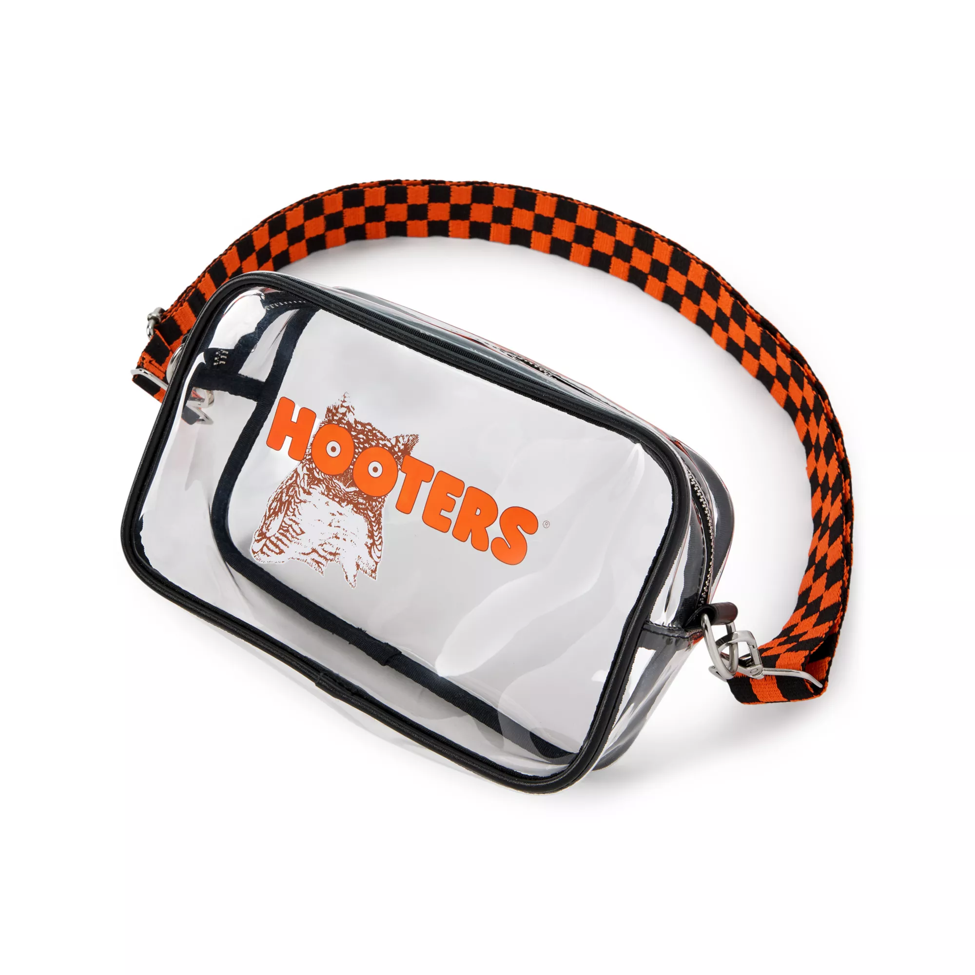Hooters Clear Crossbody Bag at Spencer's