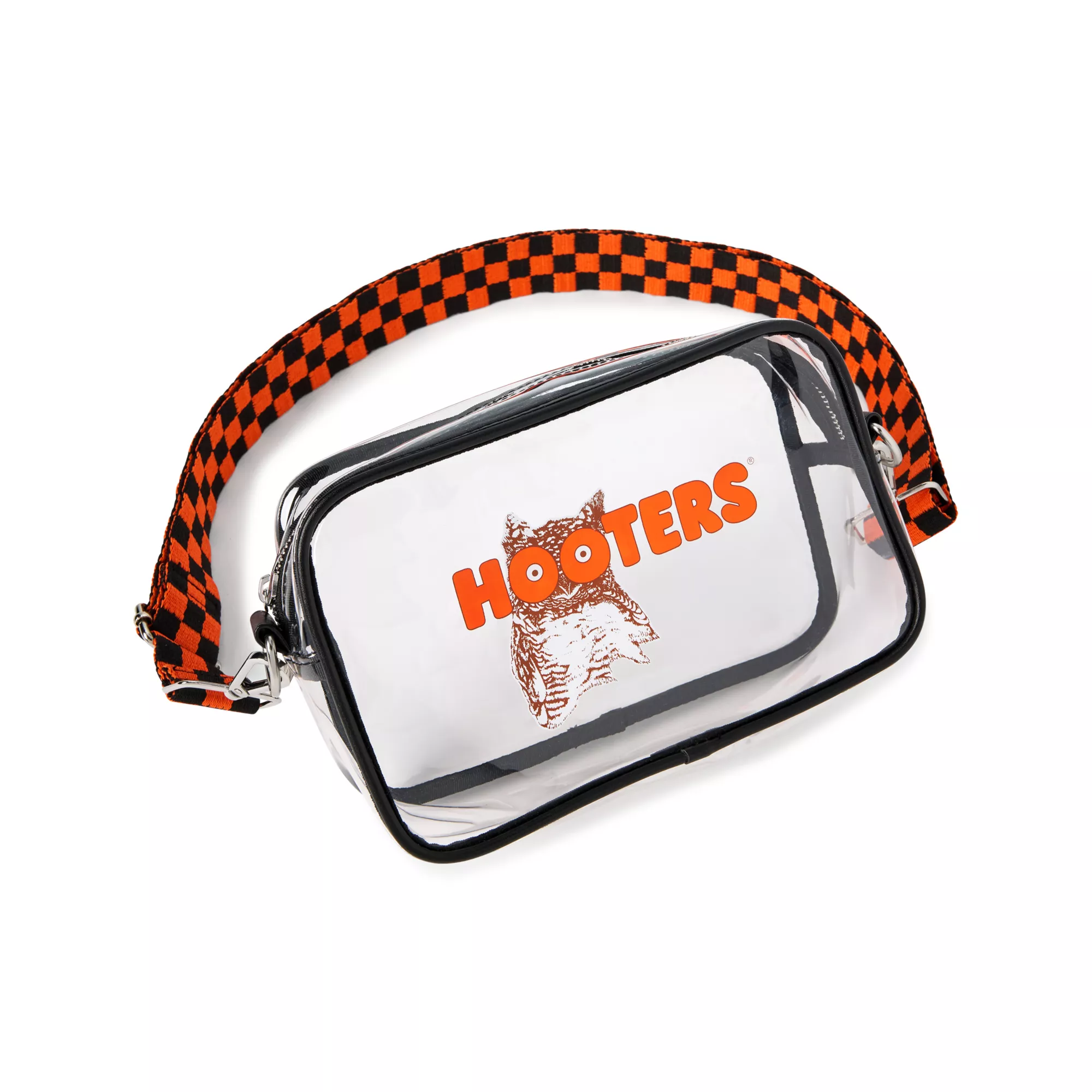 Hooters Clear Crossbody Bag at Spencer's