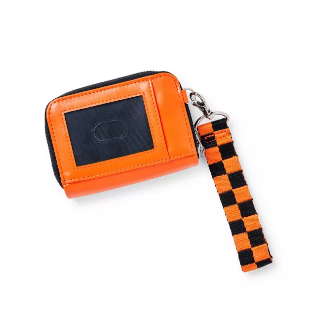 Orange Hooters Racing Zip Wallet at Spencer's