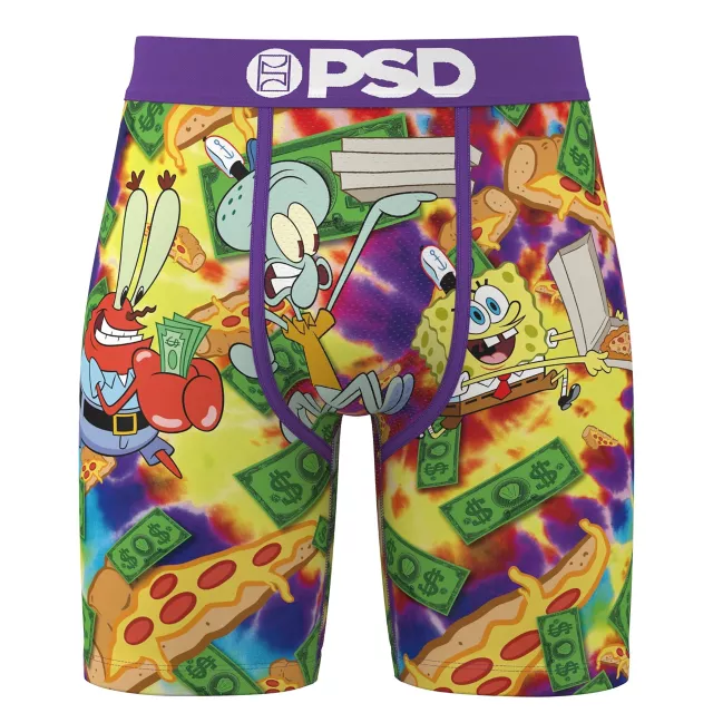 PSD SpongeBob SquarePants Pizza Delivery Boxer Briefs at Spencer's