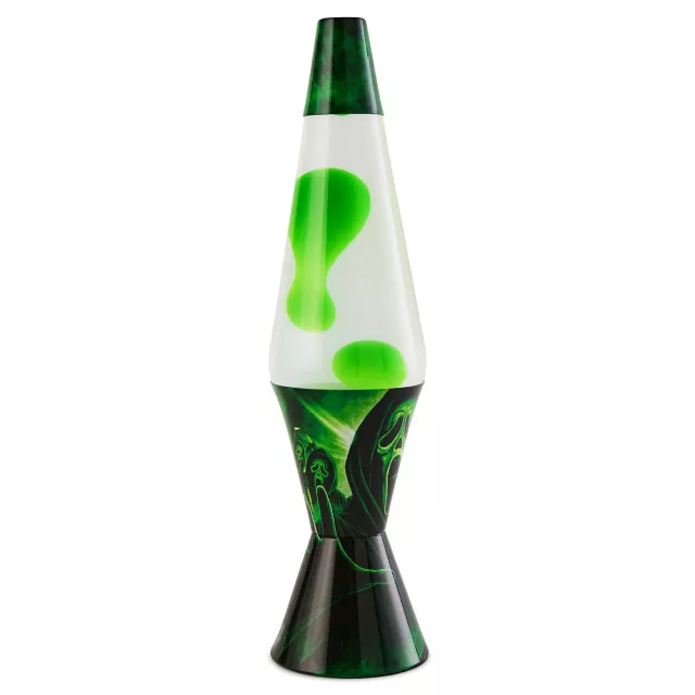 Ghost Face 17 Inch Lava Lamp Green at Spencer's