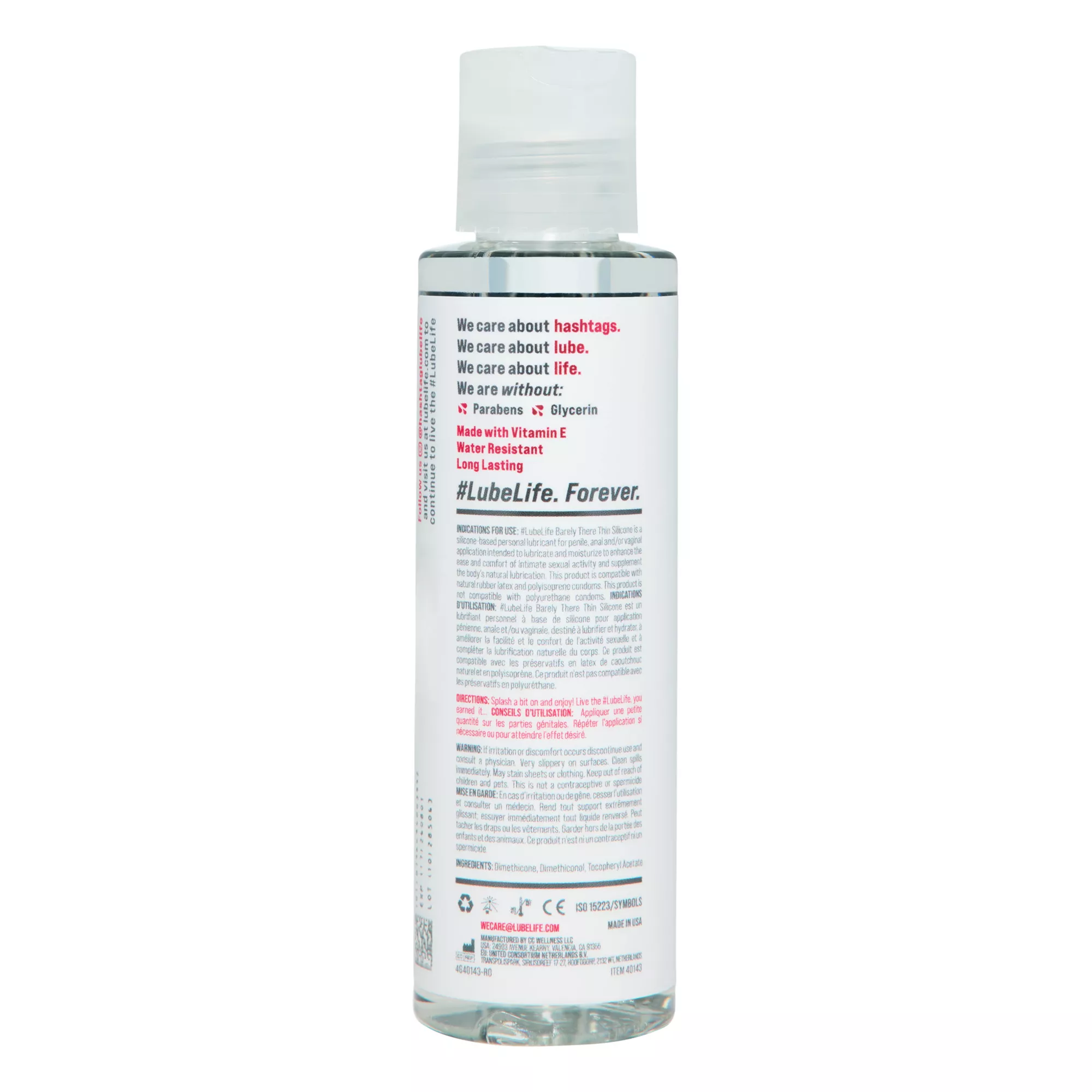 Barely There Thin Silicone Lube - 4 oz. at Spencer's